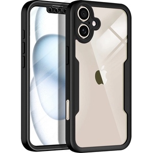 Techsuit Калъф за iPhone 17 - Techsuit - ColorVerse 360 Series + Скрийн протектор - Черен
