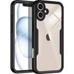Techsuit Калъф за iPhone 17 - Techsuit - ColorVerse 360 Series + Скрийн протектор - Черен