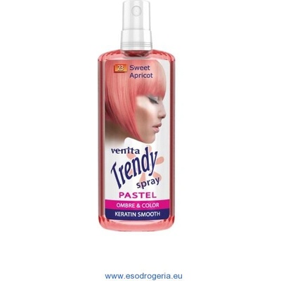 Venita Trendy Spray pastelový sprej na vlasy 23 marhuľa 200 ml