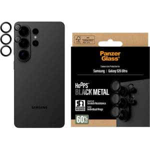 Panzer Стъклен Протектор за камера PanzerGlass Hoops Lens Protector за Samsung Galaxy S26 Ultra, черен (5715685034947)