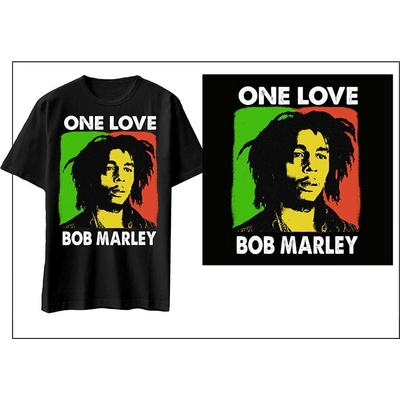 Bob Marley tričko One Love čierne