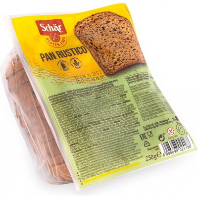 Schär Pan Rustico chléb vícezrnný bez lepku 250 g – Sleviste.cz