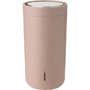 Stelton Термочаша To-Go Click с двойни стени от стомана 200 мл цвят пепел от рози (675-50)