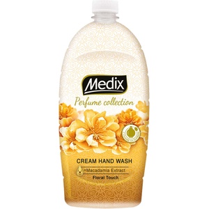 Medix Течен сапун Medix Perfume Floral, пълнител, 800 ml