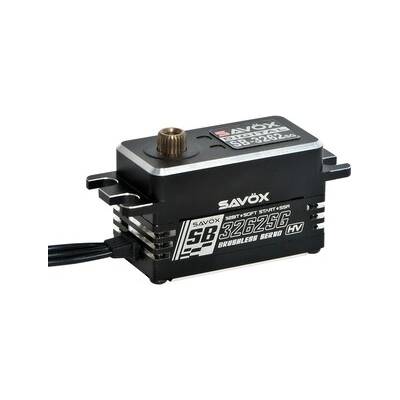 SAVOX SB-3262SG BRUSHLESS HiVolt Digitální servo LOW PROFILE/WATERPROOF 35kg-0,065s/60°