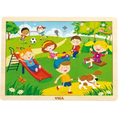Viga puzzle ročné obdobia Jaro