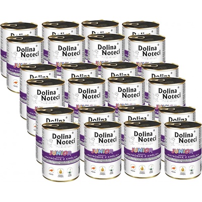 Dolina Noteci Premium Junior králičia pečeň 24 x 400 g