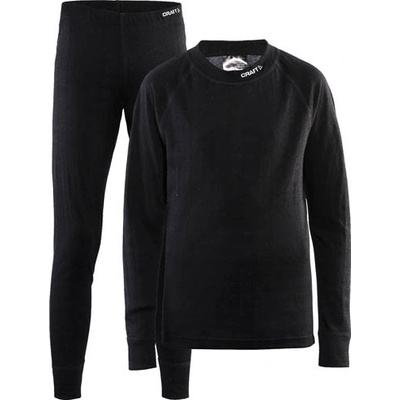 Set CRAFT Nordic Wool JR 74 80Čierna