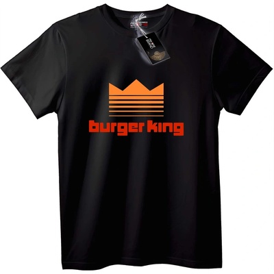 NOONEBRAND Тениска Burger King Лого - 4XL, White