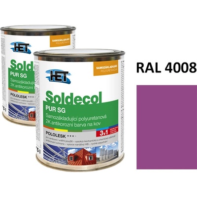 Soldecol PUR SG 0,75L RAL 4008