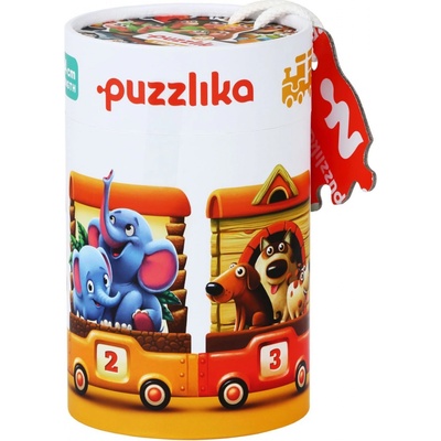 Puzzlika 13050 Vlak 94 cm náučné 20 dielov
