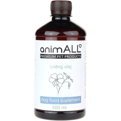 animALL Lněný olej 500 ml