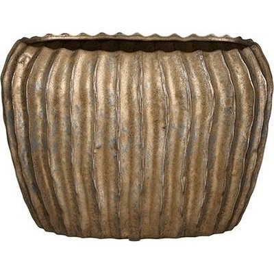 Mica Květináč 1133955, keramický 28 cm, hnědý