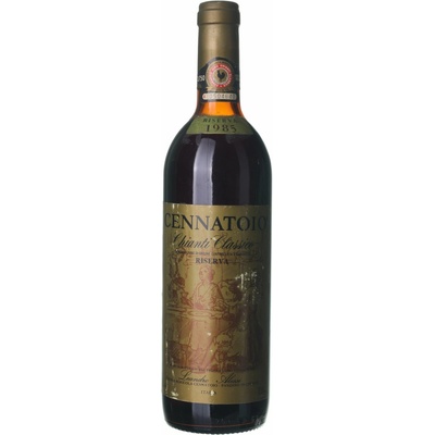 Cennatoio Chianti Riserva sladké červené 1985 0,75 l (holá láhev)