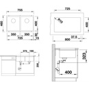 Image 1 of BLANCO SUBLINE 350/350-U (523574)