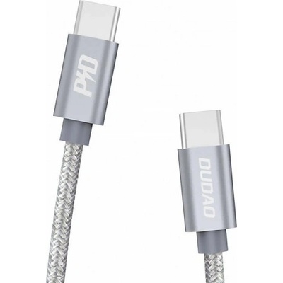 Dudao L5ProC PD 45W USB-C na USB-C, 1m, sivý