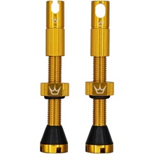 Bezdušové ventilky Peaty's X Chris King (Mk2) Gold Tubeless Valves 42 mm