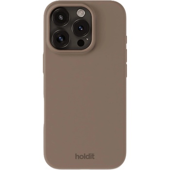 Image 1 of Holdit Гръб Holdit Silicone Case за iPhone 16 Pro - Mocha Brown
