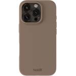 Holdit Гръб Holdit Silicone Case за iPhone 16 Pro - Mocha Brown