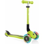 Globber Сгъваема тротинетка със светещи колела, Globber Junior - 2+ г. , зелена (437-106) Тротинетка, скутер
