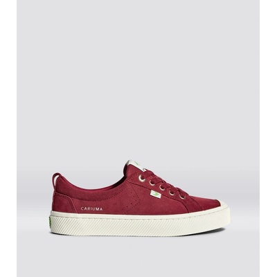 Cariuma OCA Low Cabernet Suede Sneaker