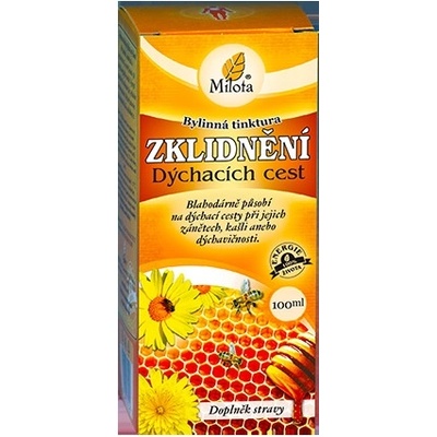Milota Zklidnění dýchacích cest 100 ml