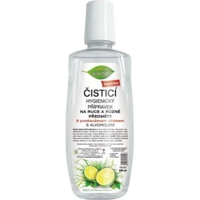 Bione Cosmetics Lemongrass Čisticí hygienický přípravek na ruce s alkoholem 100 ml