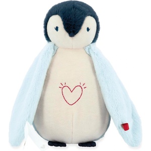 Kaloo Плюшена играчка с лампа Kaloo - Пингвин, 20 cm, син (K212010) - baby