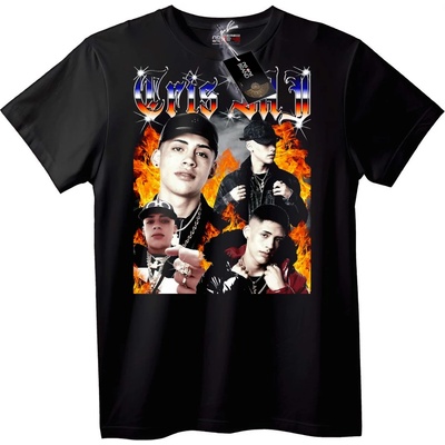 NOONEBRAND Тениска Chris J - 4XL, Black