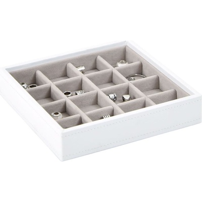 Stackers Ковчеже за накити Stackers 16 камери бяло-бежово (70745)