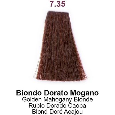 Nouvelle Hair Long barva na vlasy 7.35 zlatá mahagonová blond 100 ml