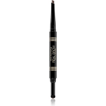 MAX Factor Real Brow Fill & Shape молив за вежди цвят 02 Soft Brown 0.6 гр