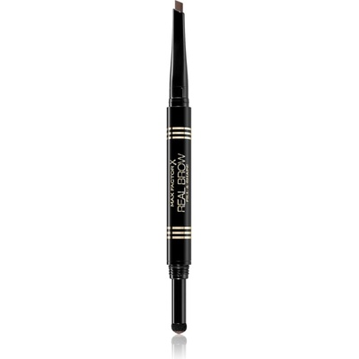 MAX Factor Real Brow Fill & Shape молив за вежди цвят 02 Soft Brown 0.6 гр