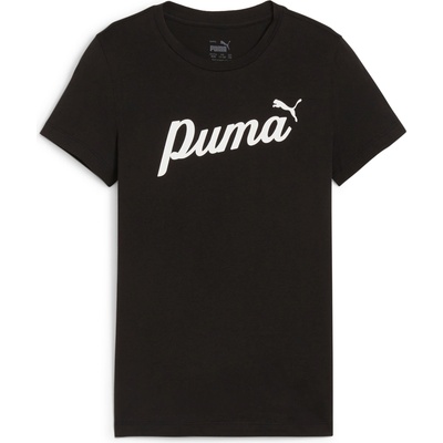PUMA Тениска 'ess' черно, размер 152