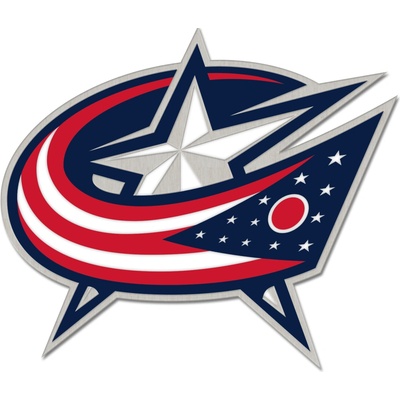 Wincraft Odznak Columbus Blue Jackets NHL Enamel Pin Jewelry Card – Zboží Dáma