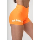 Nebbia šortky s vysokým pásom GYM HERO 582 orange