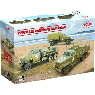 ICM US Military Vehicles WWII 3 kits 1:35