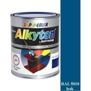 RUST OLEUM ALKYTON antikorózna farba na hrdzu 2v1 RAL 5010 Tmavo modrá 250 ml