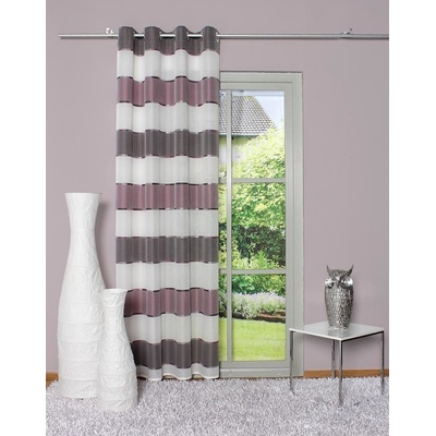 HOME WOHNIDEEN hotový záves 51316 ABBY 0560 kamenna siva 245x140 cm (v x s)