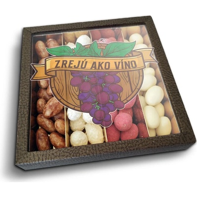 Sablio Mandle v čokoláde Zrejú ako víno 4 x 80 g