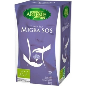 Herbes del Molí Чай при мигрена Био, 20 филтърни пакетчета х 30 g (311091 HDM)