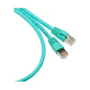 3M Пач кабел 3M VOL-6ASFL-L5, RJ45, S/FTP, CAT6a, 5м, тюркоаз (FQ100007415)