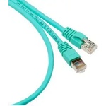 3M Пач кабел 3M VOL-6ASFL-L5, RJ45, S/FTP, CAT6a, 5м, тюркоаз (FQ100007415)