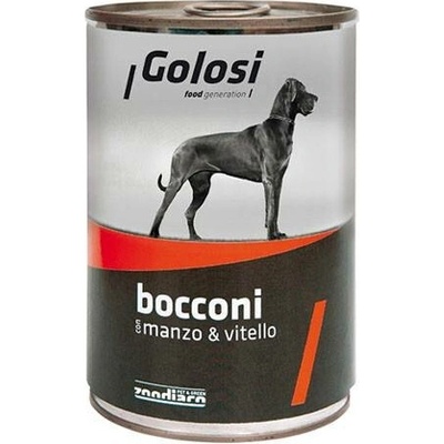 Zoodiaco Golosi Bocconi Hovězí a telecí s rýží 400 g