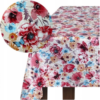Voskované plátno na stůl ubrus 140x350 cm odolné proti skvrnám dekorativní GOSIA