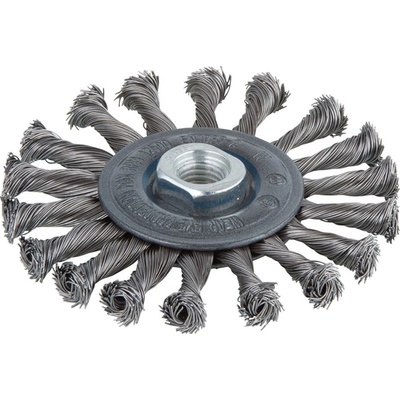 Wolfcraft Drátěný kartáčový kotouč 115 mm cop M14 2149000