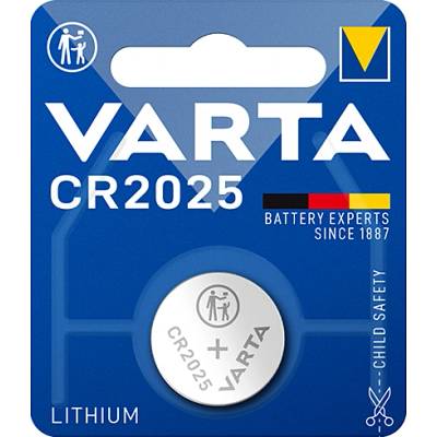 VARTA БАТЕРИЯ Varta Electronics LITHIUM CR 2025 1БР (6020026)