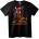 NOONEBRAND Тениска Хелоуин Ужасен Deadpool - M, Black