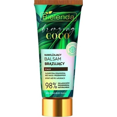 Bielenda Bronzing Coco hydratačný bronzujúci telový balzam 200 ml
