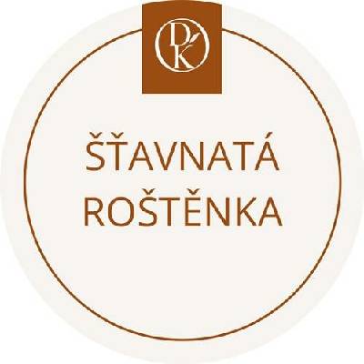 Davídkovo koření Etiketa Šťavnatá roštěnka béžová průměr 4,5 cm 1 ks